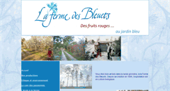 Desktop Screenshot of ferme-des-bleuets.fr
