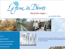 Tablet Screenshot of ferme-des-bleuets.fr